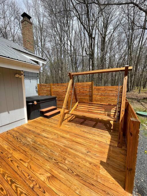 Modern Home Near Lake W Hottub, Game Room, Fireplace Albrightsville Luaran gambar